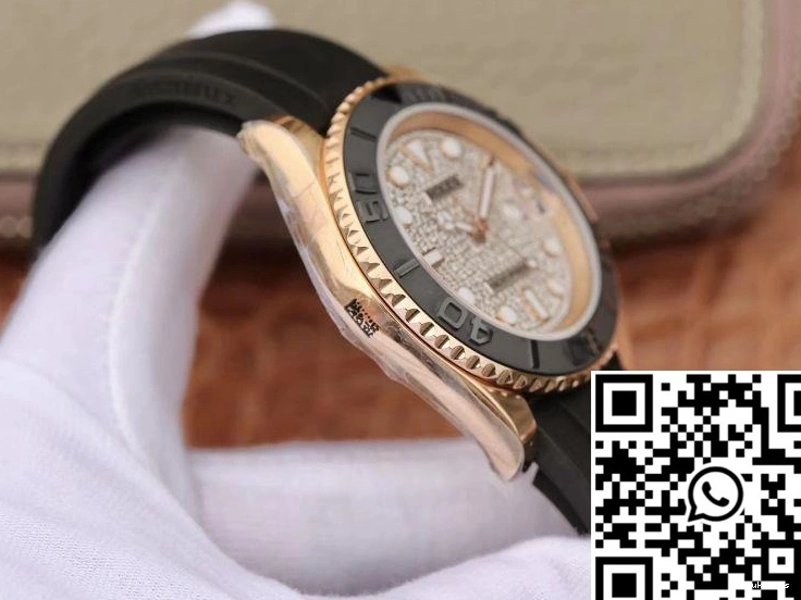 Stylish Diamond Yacht Master Rolex 116655 1261 Dial 40mm 0710